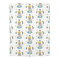 Our Lady Star of the Sea-Catholic Baby Swaddle Blanket