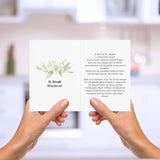 Catholic Greeting Cards: St. Joseph Consecration Prayer Card-Baptism or Confirmation Card