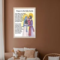 Holy Family Prayer Print