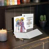 Catholic Greeting Cards: Holy Family Greeting Cards (Set of 8) (Blank inside)-Confirmation or Baptism Card