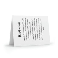 Catholic Greeting Cards: Our Lady of Lourdes-(Set of 8) (Blank inside) Baptism or Confirmation