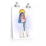 INSTANT DOWNLOAD Madonna and Child/Jesus and Mary Art Print - 8x10 Print