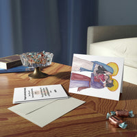 Catholic Greeting Cards: Holy Family Greeting Cards (Set of 8) (Blank inside)-Confirmation or Baptism Card